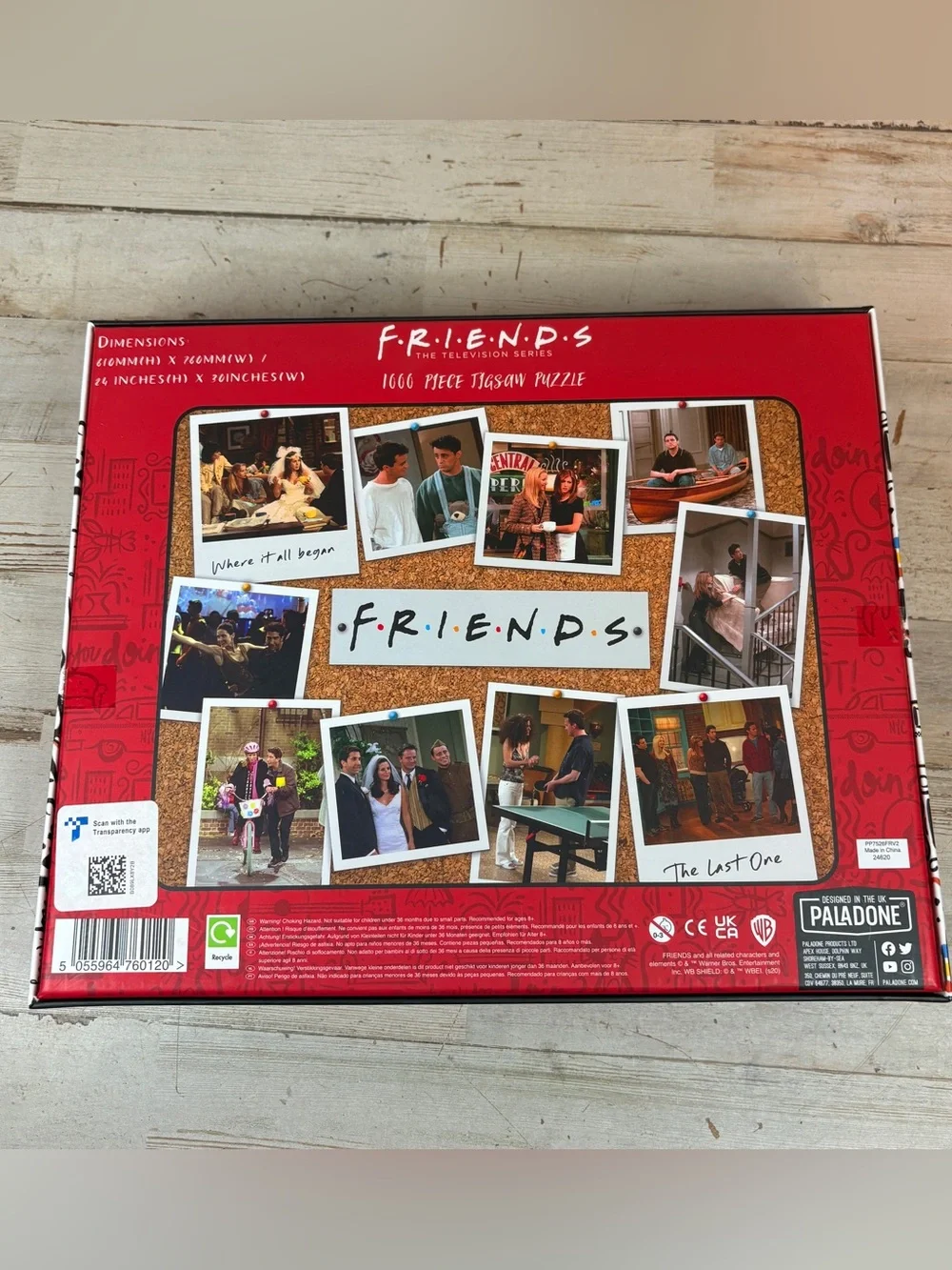 Friends The Television Series 1000 Piece Jigsaw Puzzle Sitcom New In Box